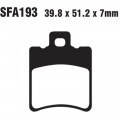 EBC Brakes Double-H Sintered Superbike Brake Pads Front - SFA193HH EBC Brakes Double-H Sintered Superbike Brake Pads Front - SFA193HH
